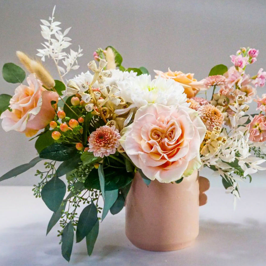 Peaches & Cream Bouquet